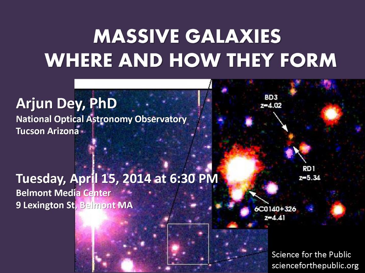 Massive Galaxies: Where and How They Form